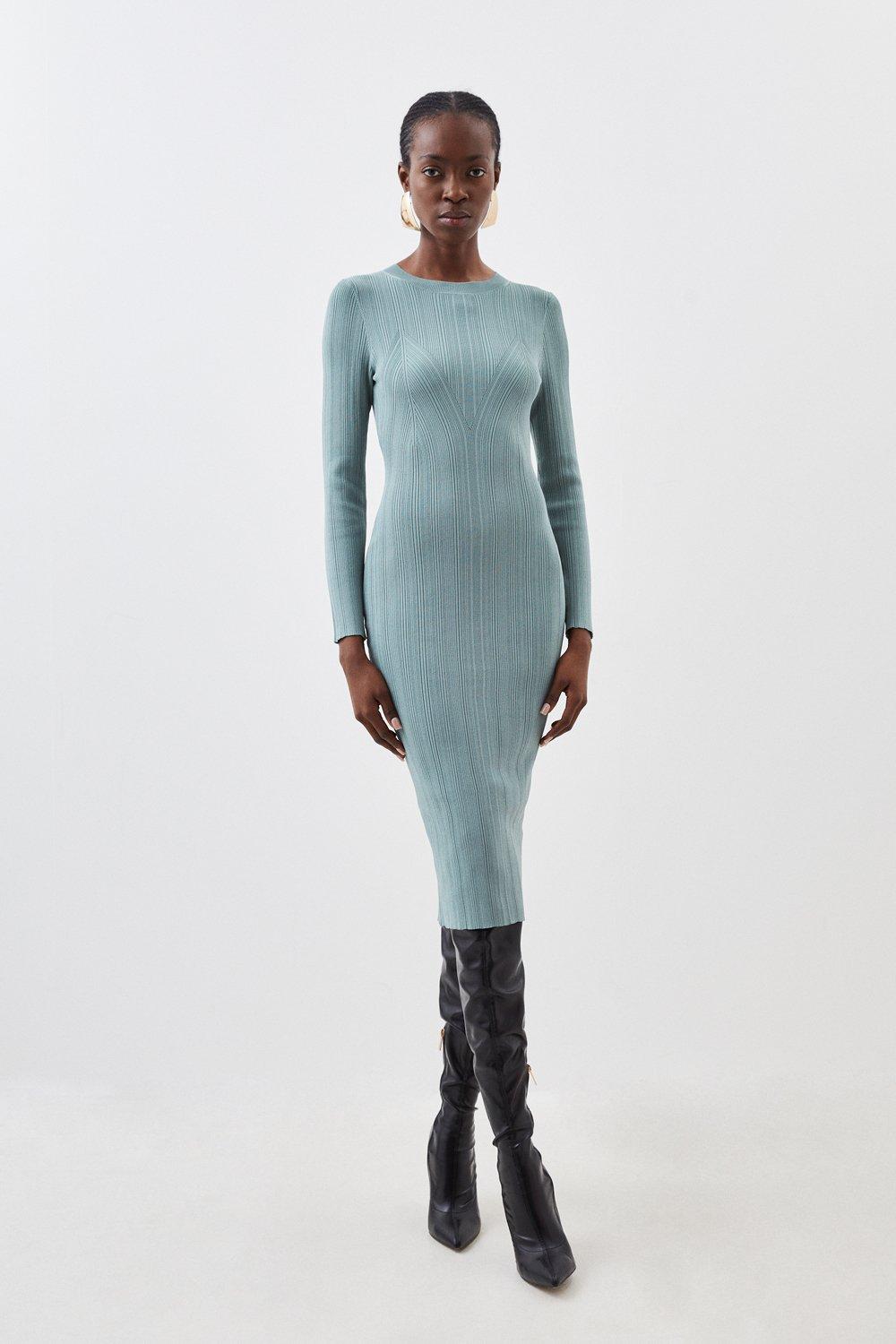 Ladies knitted outlet dress